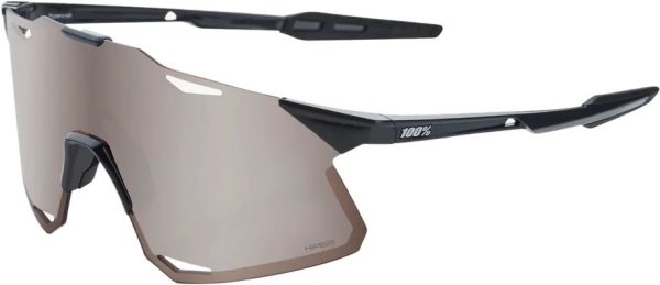 0196261016307 100 Percent Hypercraft Gloss Black / HiPER Silver Mirror