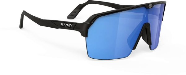 0655586514689 Rudy Project Spinshield Air Black Matte - Multilaser Blue
