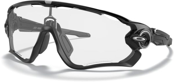 0888392143587 Oakley Jawbreaker Polished Black/Clear To Black Iridium Photochrom