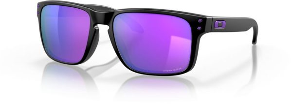 0888392471604 Oakley Holbrook Matte Black - Prizm Violet