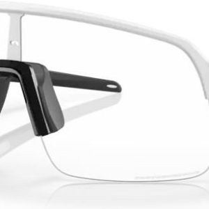 Oakley Sutro Lite Matte White/Clear To Black Iridium Photochromic