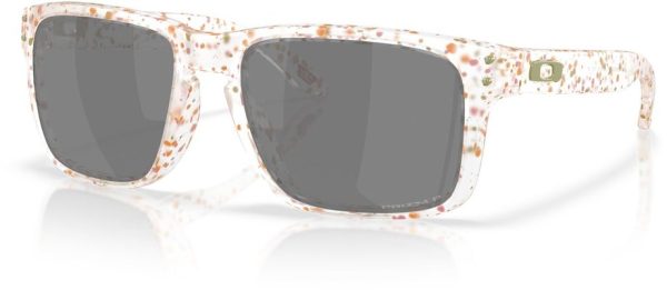 0888392663634 Oakley Holbrook Clear Terrazzo/Prizm Black Polarized