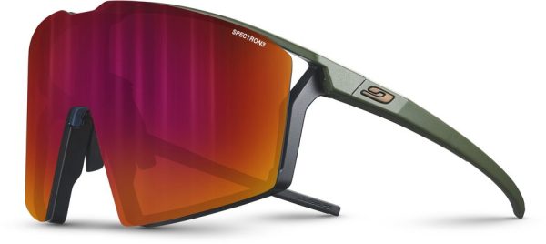 3660576940611 Julbo Edge Khaki / Schwarz - Multilayer Rot