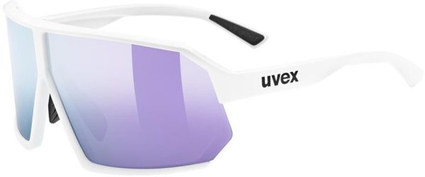 4043197373553 Uvex Sportstyle 237 White Matt / Mirr. Lav