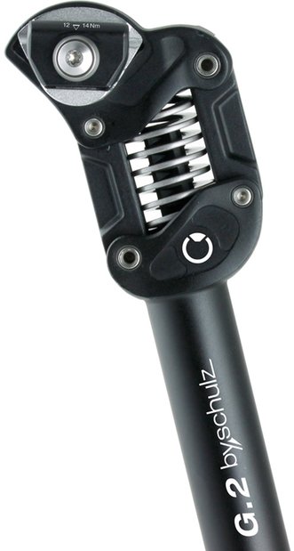 BYSCHULZ Federsattelstütze G.2 - 31,6 x 350mm