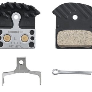 Shimano Scheibenbremsbeläge J04C-MF Metall mit Kühlrippen