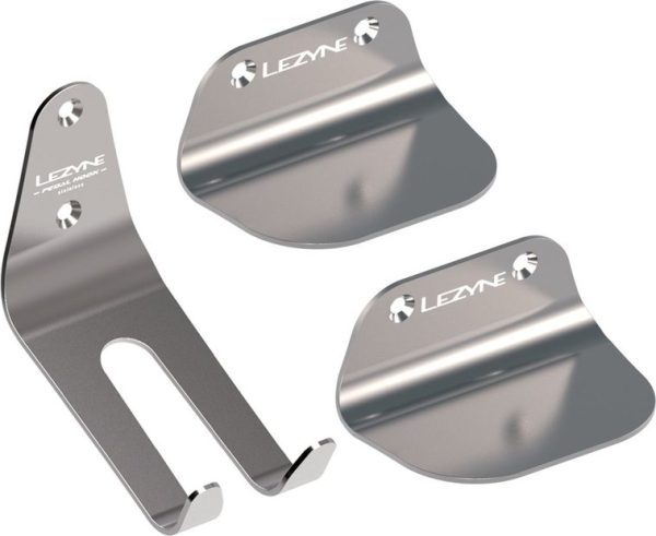 4710582548758 Lezyne Pedal Hook Stainless Fahrrad Wandhalterung