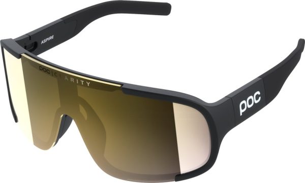 POC Aspire - Uranium Black/Clarity Road/Partly Sunny Gold