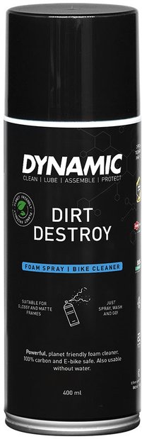 8720387297078 Dynamic Dirt Destroy Fahrrad Schaumreiniger Spray - 400ml