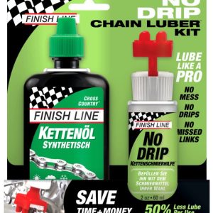 Finish Line NoDrip Chain Luber Combo WetLube - 120ml