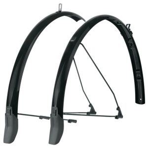 SKS Bluemels Kabelkanal Schutzblech Set 28 pulgadas schwarz