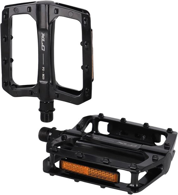 4055149399955 XLC Flat Pedal PD-M29 mit Reflektor