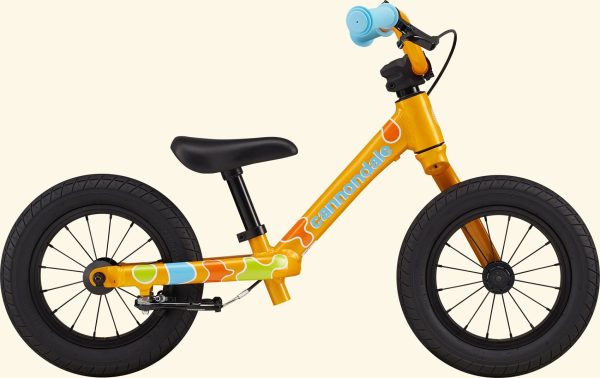 Cannondale Kids Trail Balance Nitro Yellow 2024 - 12" Diamante Freilauf -