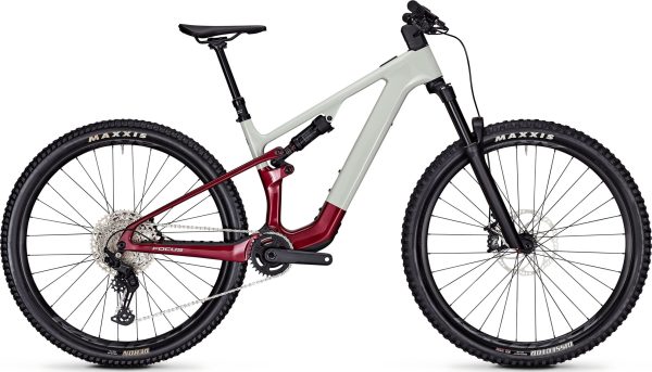 Focus VAM² SL 8.7 Lightgrey glossy / Mahagonyred glossy 2024 - 29" 420 Wh Diamante -