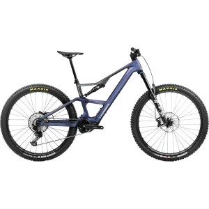 Orbea - Orbea Rise LT M20 630Wh E-MTB Doble suspensión tanzanite carbon view