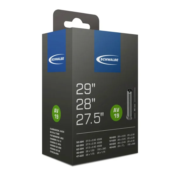 363603700112_Schwalbe_Tube_AV19 Schwalbe - Schwalbe AV19 Standardschlauch 27.5" 28" 29"