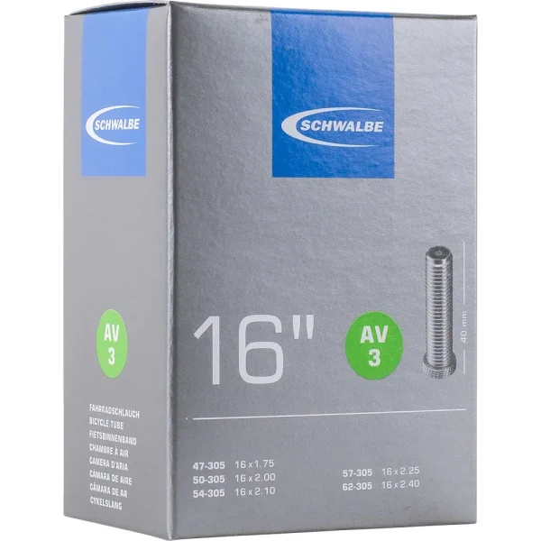 36360370355a_Schwalbe_AV3_Schlauch__16 Schwalbe - Schwalbe AV3 Standardschlauch 16''
