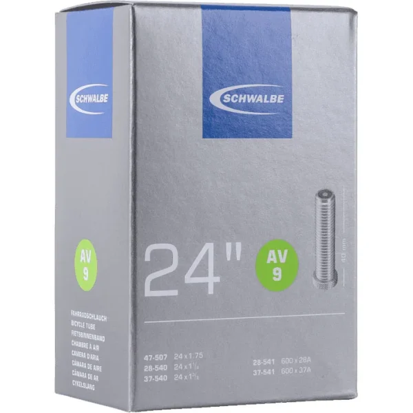 36360370363A_schwalbe_tube_av9_24_Zoll Schwalbe - Schwalbe Fahrradschlauch Nr. 9 24" pulgadas