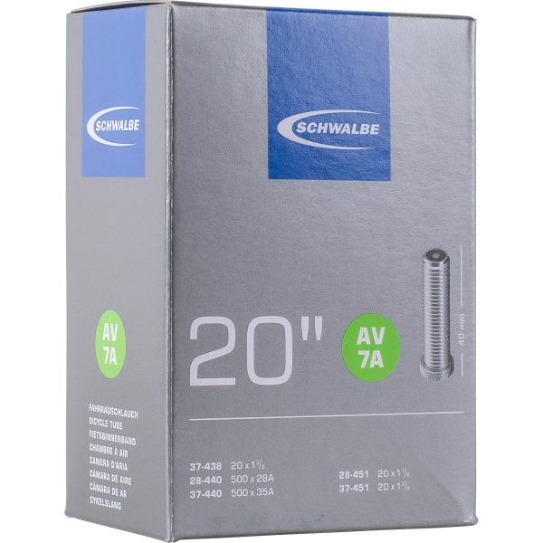 36360373738a_Schwalbe_Standardschlauch_AV7A_20 Schwalbe - Schwalbe AV7A Standardschlauch 20"