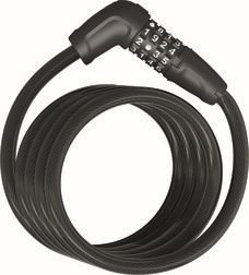 Abus Numero 5510C/180 BK SCMU Cable de espiral