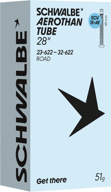 4026495961868 Schwalbe SCV15 AE Aerothan Cámara 28 pulgadas - 60 mm