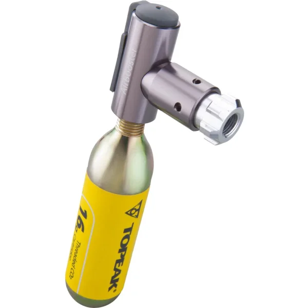 4710069680391 Topeak - AirBooster Pumpe metallic