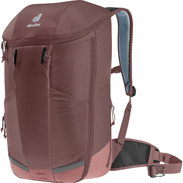 50462263854a_deuter_Rotsoord25plus5_Rucksack_raisin_caspia deuter - deuter Rotsoord 25L+5 Bike Rucksack raisin caspia