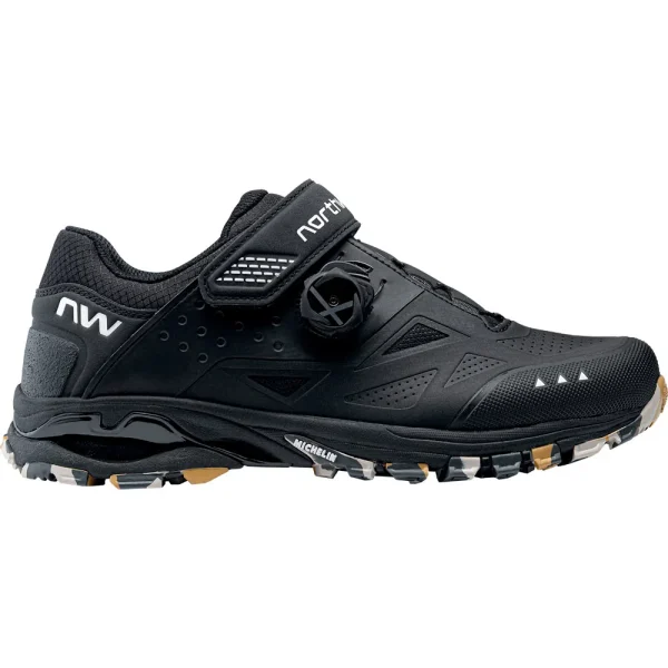86366168674a_Northwave_SpiderPlus3_MTBSchuh_He_blackcamo Northwave - Northwave Spider Plus 3 Mountainbikeschuhe black