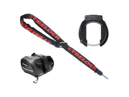 8713249336435 Trelock RS453BAL/ZR355/Bag Rahmenschloss-Set