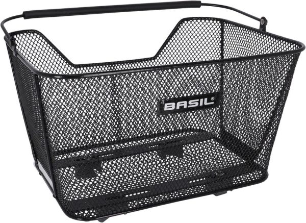 8715019110672 Basil Hinterradkorb Lesto Acero WSL, feinmaschig