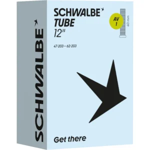 Schwalbe - Schwalbe AV1 47/62-203 40mm Standardschlauch 12"