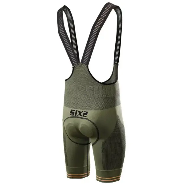Pantalones-cortos-Sixs-Clima-BIB-M-Army-Melange-Fire Pantalones cortos Sixs Clima BIB M Army Melange Fire